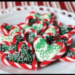 candy cane hearts