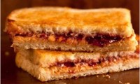 Grilled Peanut Butter and Jelly Sandwiches