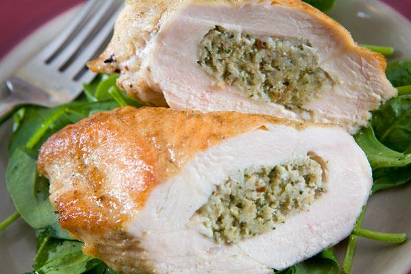 Maryland Crab Stuffed Chicken Breasts