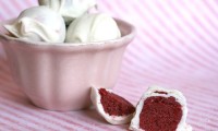 Red Velvet Cake Balls from boxed cake mix